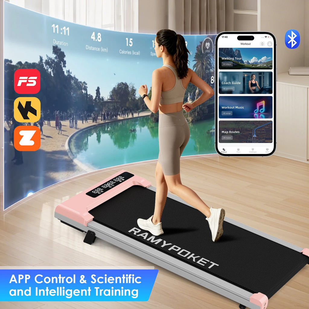 StrideFlex™ Foldable Incline Walking Pad