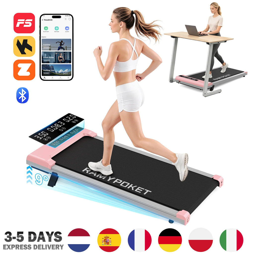 StrideFlex™ Foldable Incline Walking Pad