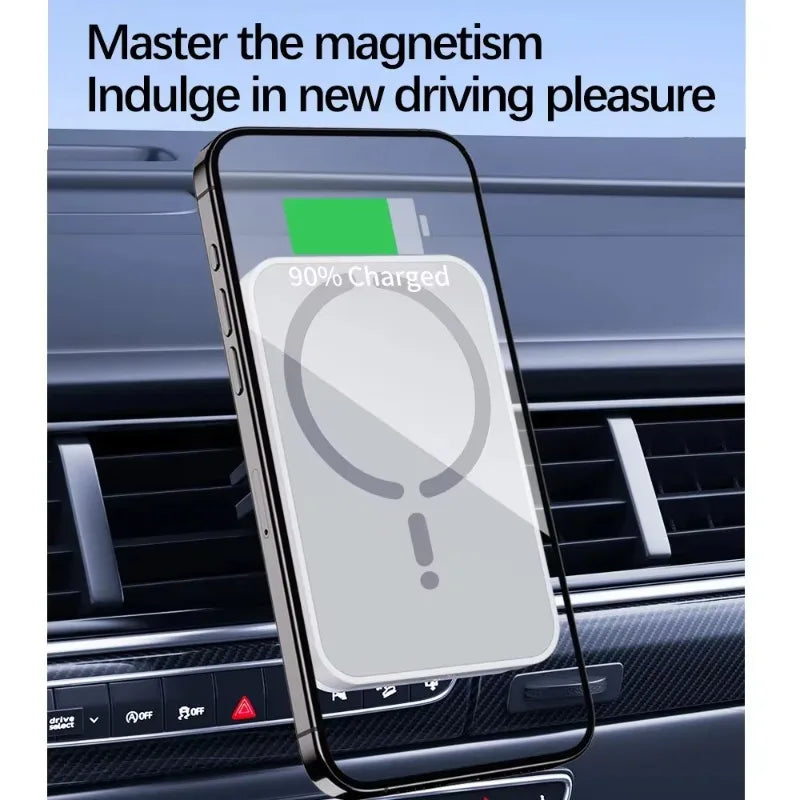 MagCharge™ Magnetic Car Wireless Charger
