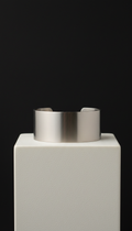 Brushed Steel Cuff Bracelet